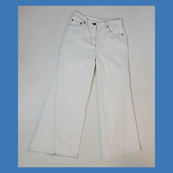 White hi-rise jeans - Picture 10 of 10
